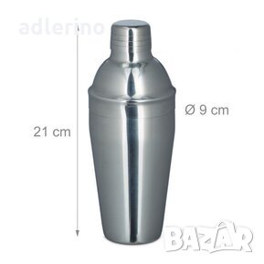 Комплект за бармани, комплект за коктейли, аксесоари за бар, аксесоари за барман, 5 части, стомана, снимка 3 - Прибори за хранене, готвене и сервиране - 34313280