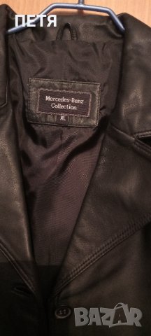 Дамско кожено палто размер L-XL ексклузивно Mercedes Benz Collection , снимка 1 - Палта, манта - 39602801