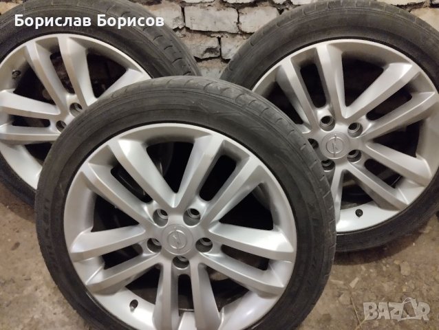Комплект гуми с джанти за Опел Астра Н и Зафира 5*110*17, снимка 12 - Гуми и джанти - 41628671