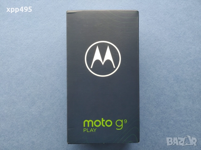 Motorola Moto G9Play смартфон + безжични слушалки Lenovo чисто нови