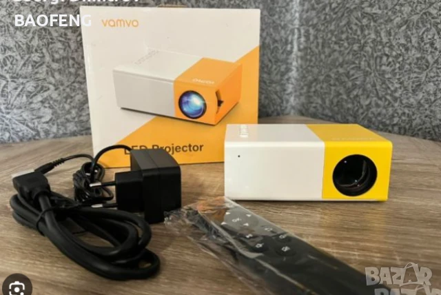 Нов YG300 Мини LED видео 4 цвята проектор/Full HD/забавления за деца/домашно кино/HDMI/USB/дистанцио