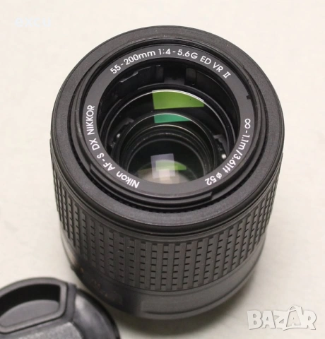 Обектив Nikkor AF-S 55-200 VR II, снимка 3 - Обективи и филтри - 53423243