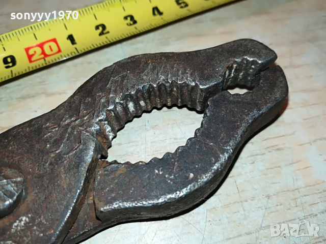 СТАРИ КЛЕЩИ ОТ ГЕРМАНИЯ 1904221423, снимка 7 - Антикварни и старинни предмети - 36507765