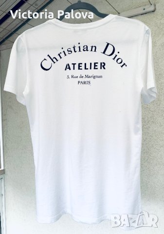 Оригинал CHRISTIAN DIOR тениска унисекс, снимка 8 - Тениски - 42303126