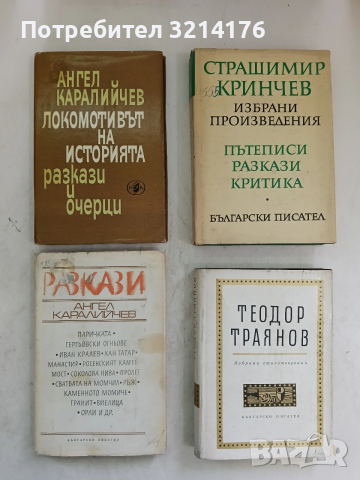 Избрани произведения. Пътеписи. Разкази. Критика - Страшимир Кринчев (1968)