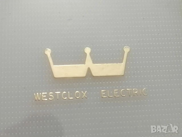 Ретро електромеханичен часовник Westclox Electric, Made in Scotland, снимка 10 - Антикварни и старинни предмети - 52865710