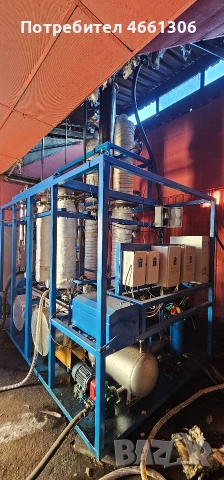 Инсталация(2024г) за рециклиране на отработено машинно масло за двигатели,нова с фактура, снимка 7 - Индустриална техника - 53131898