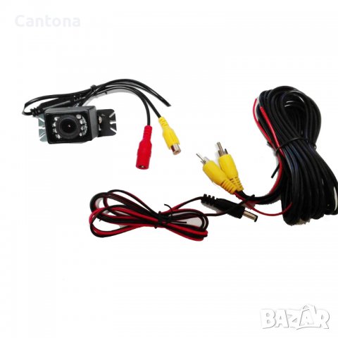 Универсална IR Камера за задно виждане 9 LED с нощен режим, AC-400, снимка 2 - Аксесоари и консумативи - 39305858