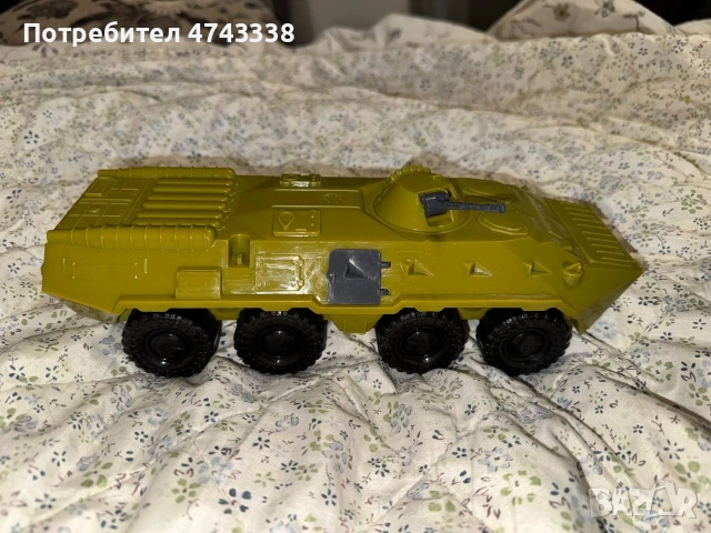огромен военен модел на БТР-80 танк, снимка 2 - Коли, камиони, мотори, писти - 53563702