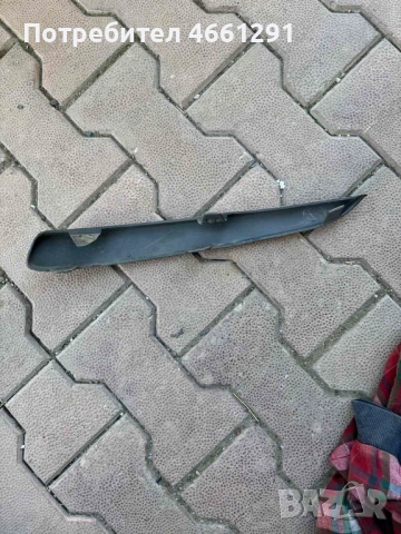 Дясна лайсна на предна броня на Опел Астра Opel Astra H само за 20лв. 13121996 375768702, снимка 2 - Части - 52561174