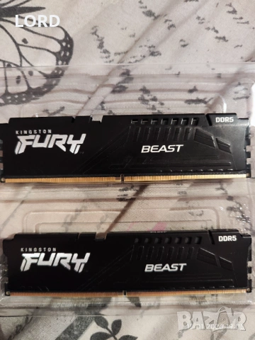 Рам памет 32GB DDR5 5600 Kingston FURY Beast AMD EXPO - KF556C36BBEK2-32