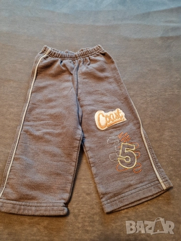 6-9м 74см Панталон тип долница, памук, кафяв, без следи от употреба 