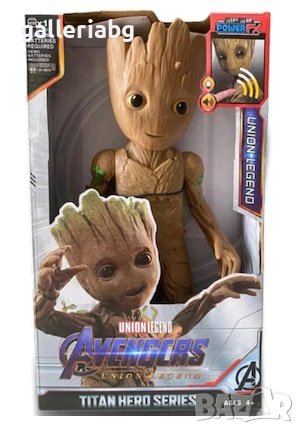 Фигура на Groot (Грут) - Marvel, Guardians of the Galaxy, снимка 1 - Фигурки - 41538785