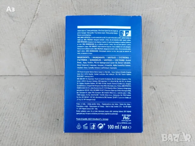 Gillette After Shave Splash Revitalizing Sea Mist 100ml, снимка 2 - Афтършейф - 48326611