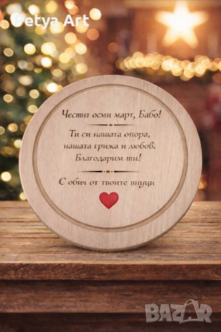 Гравирани дъски с персонален надпис, снимка 2 - Подаръци за жени - 53244033