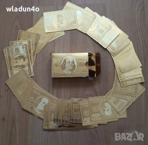 Златни гъзарски карти за игра , снимка 2 - Карти за игра - 49958581