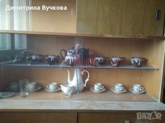 Три комплека порцелан/керамика за чай греяна ракия