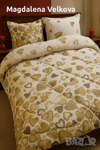 Спално бельо с олекотена завивка 