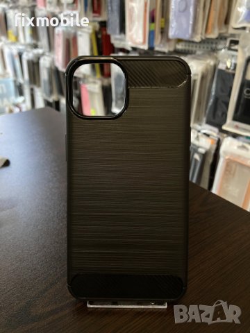 Apple iPhone 13 Carbon Pro силиконов гръб / кейс, снимка 1 - Калъфи, кейсове - 40509565