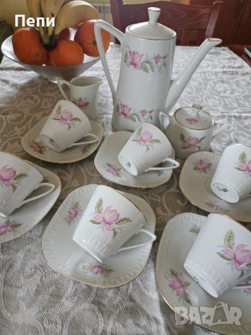 Изящен сервиз за кафе WAWEL, снимка 2 - Сервизи - 53304015