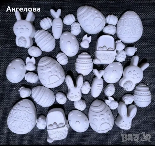 Гипсо-керамични фигурки 10лв.- 40 броя
