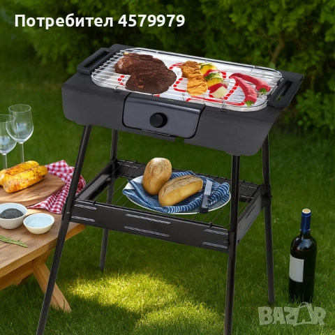 Електрическа скара Royalty Line RL-BGT2000 / RL-SBGT2000, 2000W, снимка 4 - Скари - 51643298