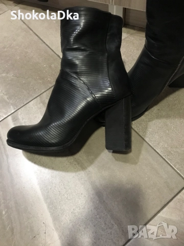 Боти естествена кожа A.S 98, снимка 4 - Дамски боти - 52956304