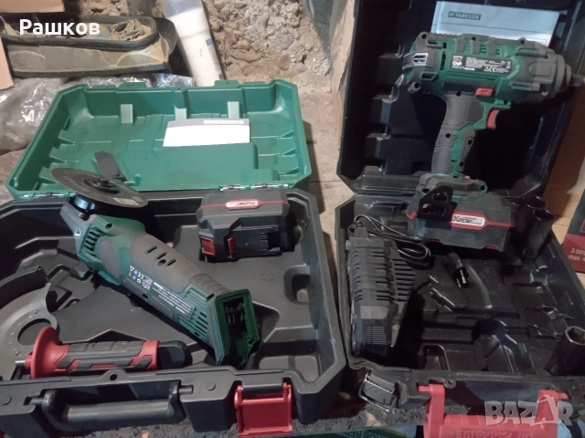 Гайковерт й Ъглошлайф Парксайд, снимка 3 - Други инструменти - 52721311