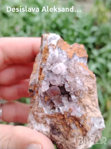 Кобалтокалцит от Мароко , снимка 2 - Колекции - 49524835