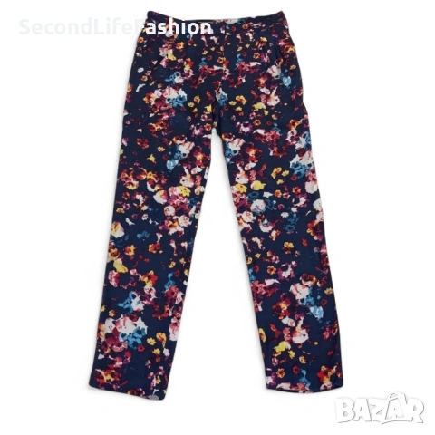 Дамски панталон Tommy Hilfiger с флорален принт размер US 6 EU S