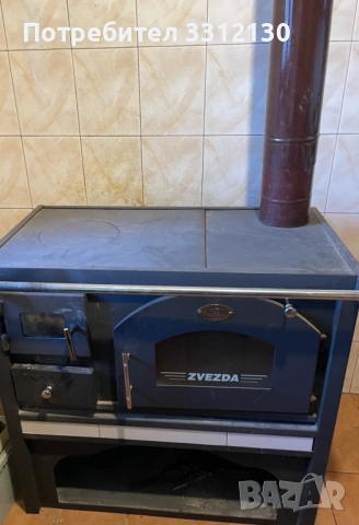 Печка на твърдо гориво, използвана един сезон