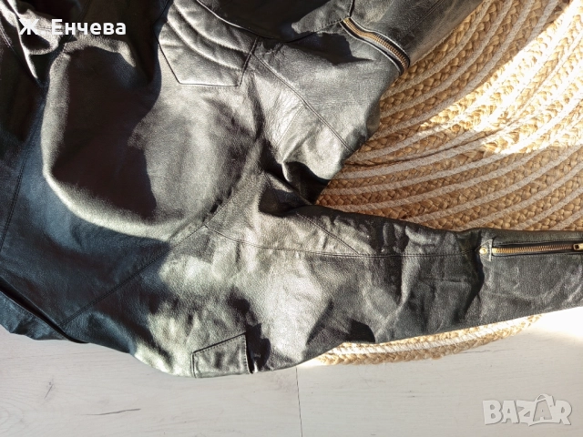 стилна рокля от естествена кожа, снимка 8 - Рокли - 52845666