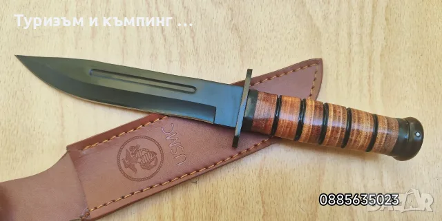 Kabar USMC Marine corps / КАВАR Оleаn NY USА, снимка 8 - Ножове - 44699936