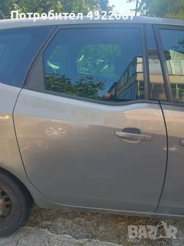 Врати / врата от Мерива Б / Meriva B 1.4 turbo 120к.с 2012г A14NEL , снимка 3 - Части - 55856870