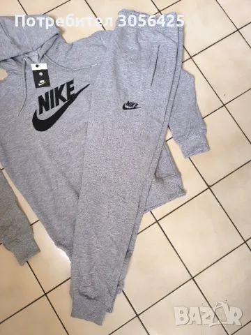 Сив  спортен екип от памук , снимка 8 - Спортни дрехи, екипи - 38266759
