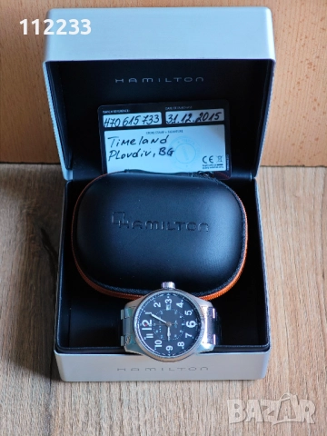БАРТЕР Hamilton Khaki Field Officer Auto 44 mm, снимка 2 - Мъжки - 52942307