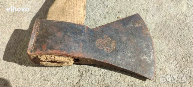 Стара брадва с дълга дръжка Ochsenkopf, снимка 2 - Други ценни предмети - 47688538