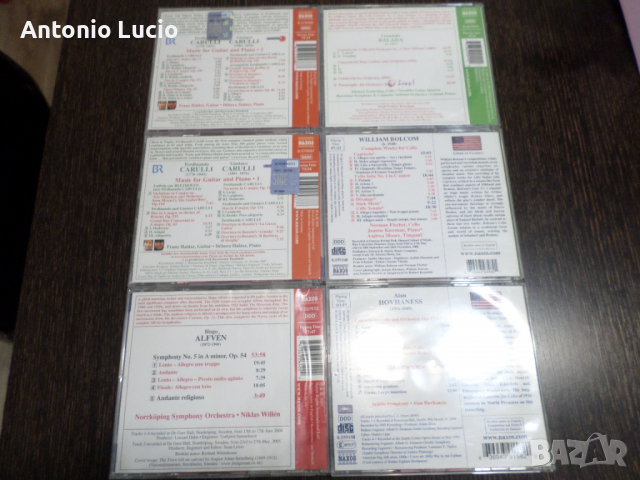 Naxos 6 CD, снимка 2 - CD дискове - 36165316