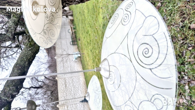 Три броя осветителни тела, снимка 2 - Лампи за таван - 53566728