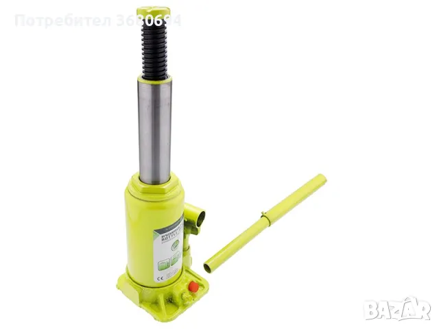 Хидравличен крик 10T в пластмасова кутия, снимка 3 - Аксесоари и консумативи - 48630913