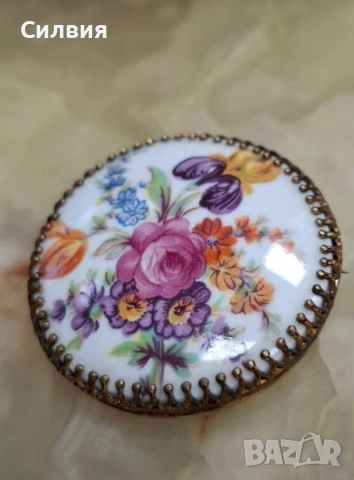 Старинна брошка, снимка 2 - Други - 53065741