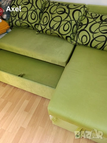 Стилен Диван с функция сън, снимка 3 - Дивани и мека мебел - 53384257