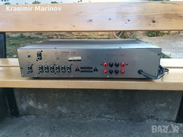 Luxman L-225 *Хубав японски усилвател продавам., снимка 7 - Ресийвъри, усилватели, смесителни пултове - 49608403