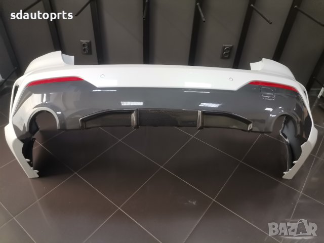 Carbon Задна Броня BMW 4 G22 G23 M пакет БМВ Г22 Г23 М Спорт Карбон - А32, снимка 2 - Части - 41316013