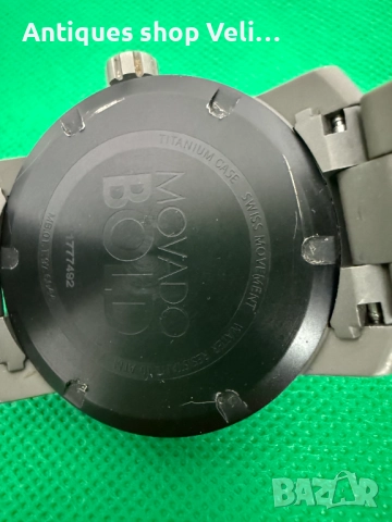 Мъжки ръчен часовник MOVADO BOLD TITANIUM №7623 , снимка 7 - Мъжки - 52626074