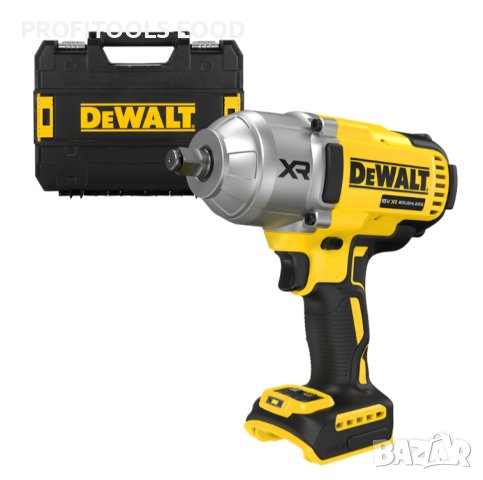 Гайковерт акумулаторен DeWALT DCF900NT с безчетков двигател без батерия и зарядно, 18 V, 1355 Nm