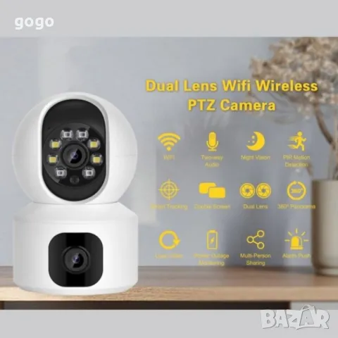 Wi-Fi Full HD камера  – Защитете дома си със стил и функционалност, снимка 2 - HD камери - 48870918