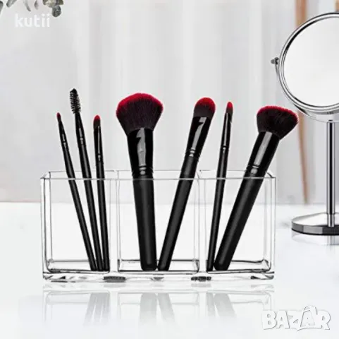   🔥САМО СЕГА!НАМАЛЕНИЕ НА ПРОЗРАЧЕН ОРГАНАЙЗЕР ЗА ЧЕТКИ🔥 🔥ПРОМО ЦЕНА 14.99 лв🔥, снимка 2 - Органайзери - 49750503