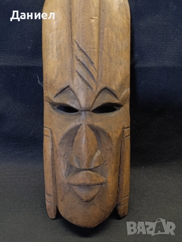 Дървена маска, снимка 2 - Антикварни и старинни предмети - 52777277
