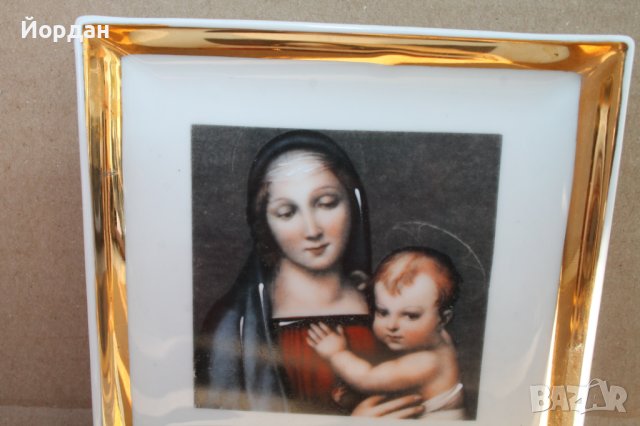 Френска порцеланова икона ''Limoges'', снимка 2 - Колекции - 41808114